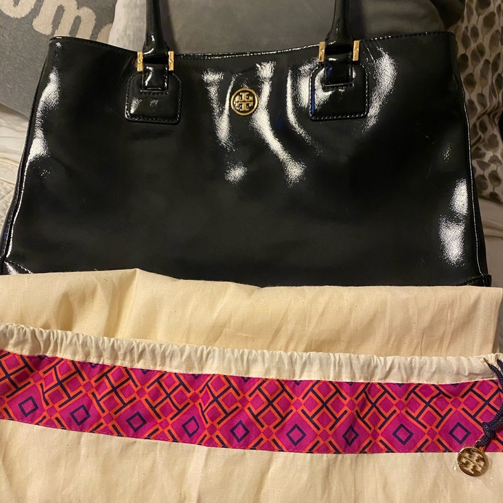Large Tory Burch leather Robinson bag